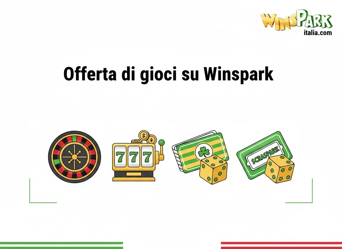 Offerta di giochi su Winspark